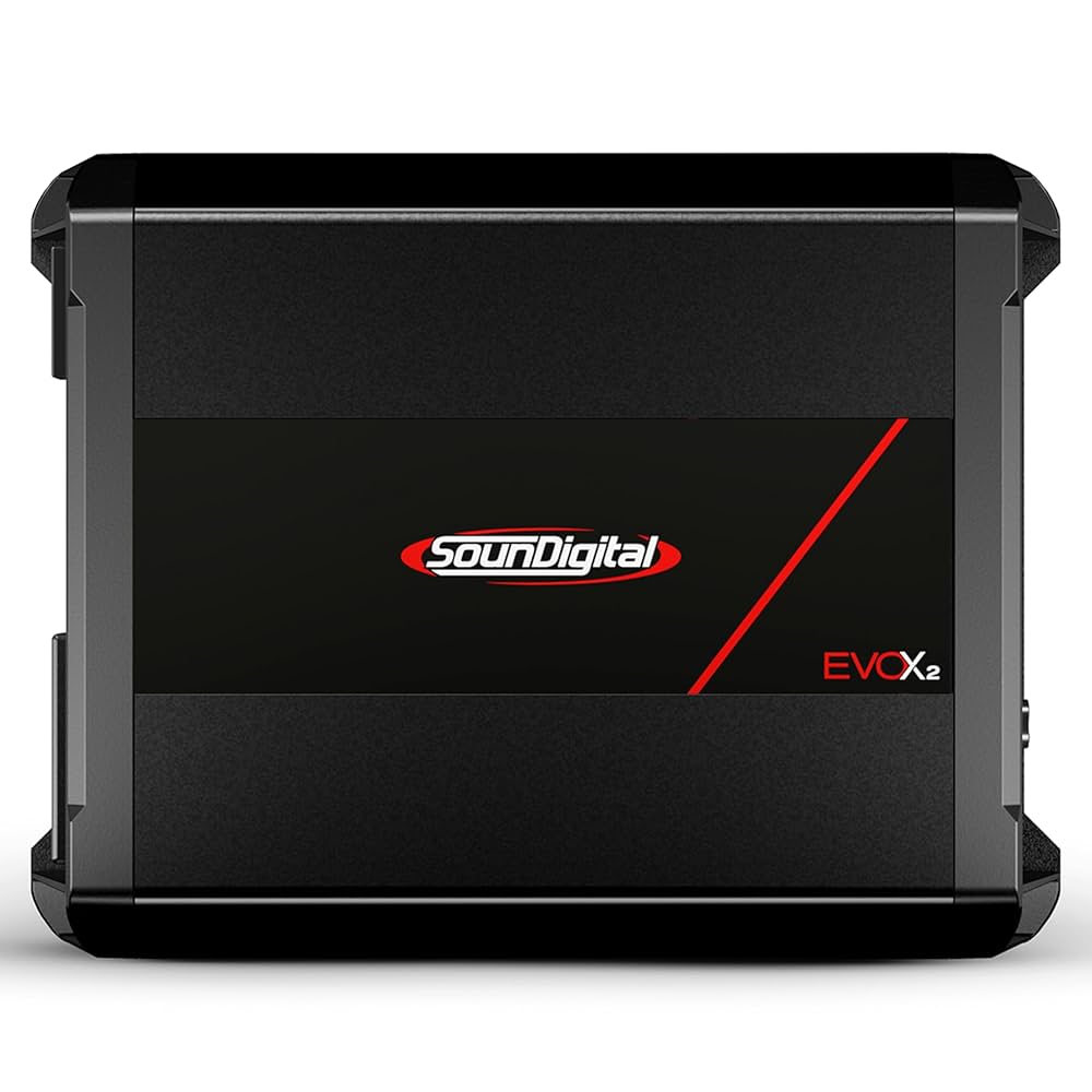 Amazon.com: SounDigital EVOX2 3000.1-1 Ohms Monoblock 3000W